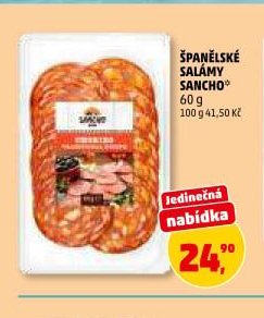 Španělské salámy Sancho