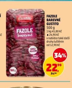Fazole barevné Gustito