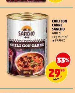 Chili con carne Sancho