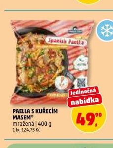 Paella s kuřecím masem
