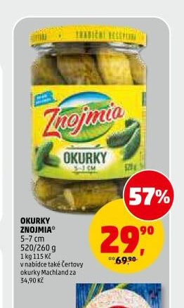 OKURKY ZNOJMIA