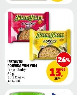INSTANTNÍ POLÉVKA YUM YUM