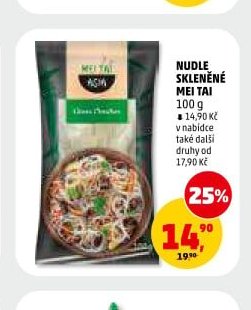 NUDLE SKLENĚNÉ MEI TAI