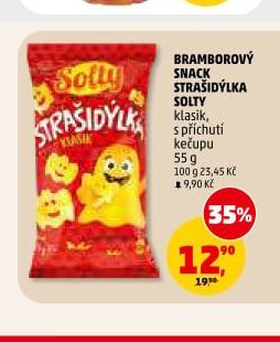 BRAMBOROVÝ SNACK STRAŠIDÝLKA SOLTY