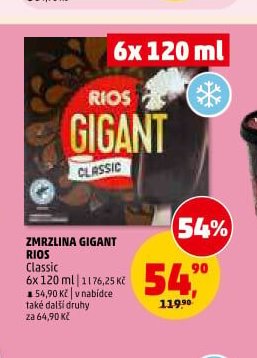 ZMRZLINA GIGANT RIOS Classic 6x 120 ml