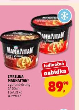 ZMRZLINA MANHATTAN vybrané druhy 1400 ml