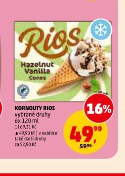 KORNOUTY RIOS vybrané druhy 6x 120 ml