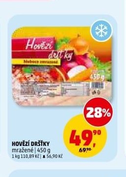 HOVĚZÍ DRŠŤKY