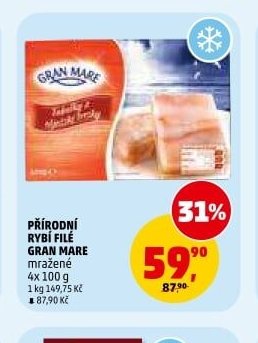 PŘÍRODNÍ RYBÍ FILÉ GRAN MARE