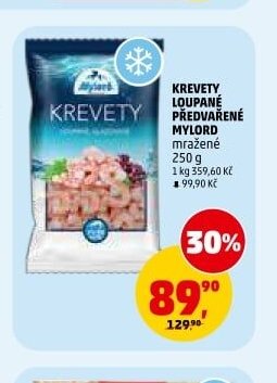 KREVETY LOUPANÉ PŘEDVAŘENÉ MYLORD