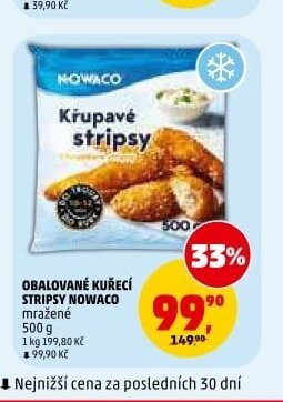 OBALOVANÉ KUŘECÍ STRIPSY NOWACO