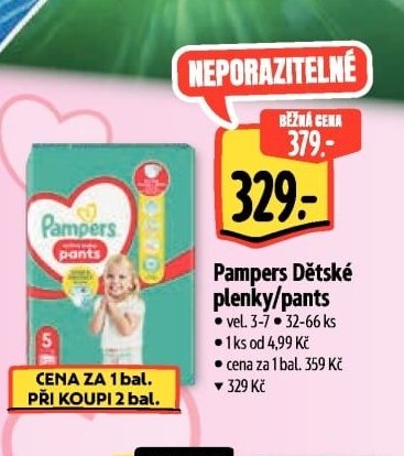 Pampers Dětské plenky/pants