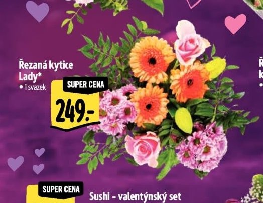 Řezaná kytice Lady