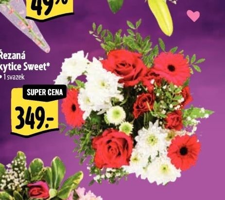 Řezaná kytice Sweet