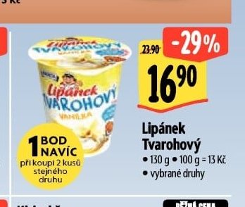 Lipánek Tvarohový