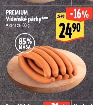 PREMIUM Vídeňské párky
