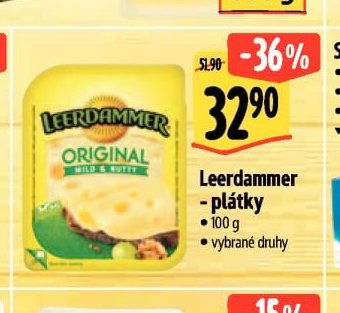 Leerdammer - plátky