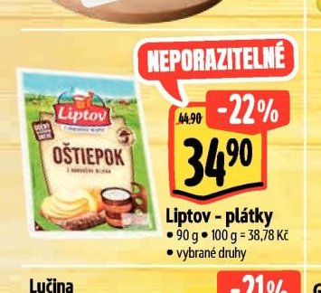 Liptov - plátky