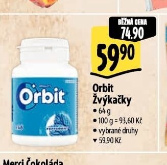 Orbit Žvýkačky