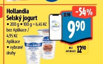 Bílý jogurt selský Hollandia