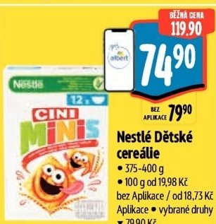 Cereálie Nestlé