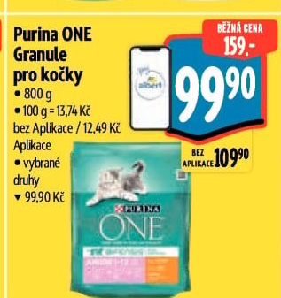 Granule pro kočky One Purina