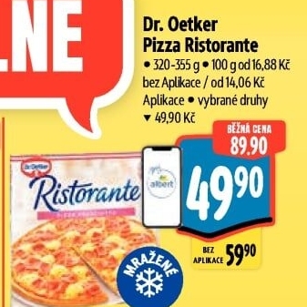 Pizza mražená Ristorante Dr. Oetker