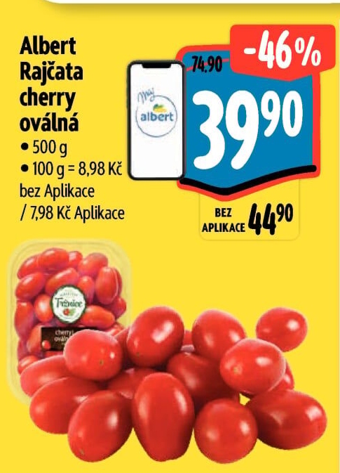 Rajčata cherry Albert