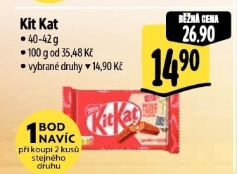 Tyčinka Kit Kat Nestlé