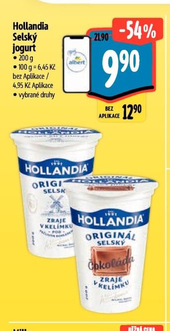 Hollandia Selský jogurt