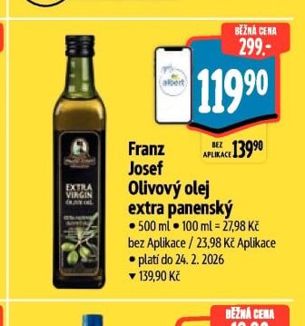 Franz Josef Olivový olej extra panenský