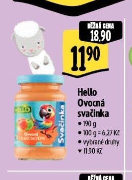 Hello Ovocná svačinka