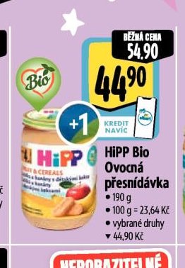 HIPP Bio Ovocná přesnídávka