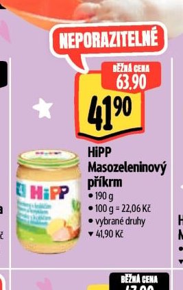 HiPP Masozeleninový příkrm