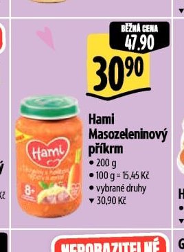 Hami Masozeleninový příkrm