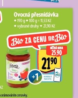 Nature's Promise Bio Baby Ovocná přesnídávka