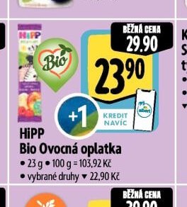 HIPP Bio Ovocná oplatka - Albert akcniletaky.com