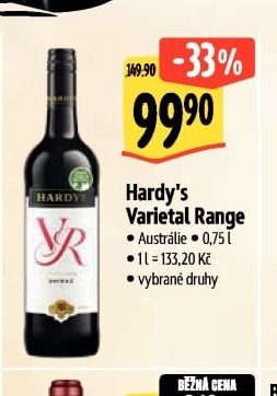 Hardy's Varietal Range