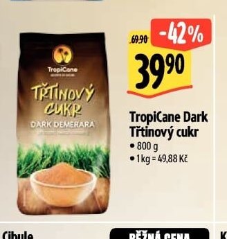 TropiCane Dark Třtinový cukr