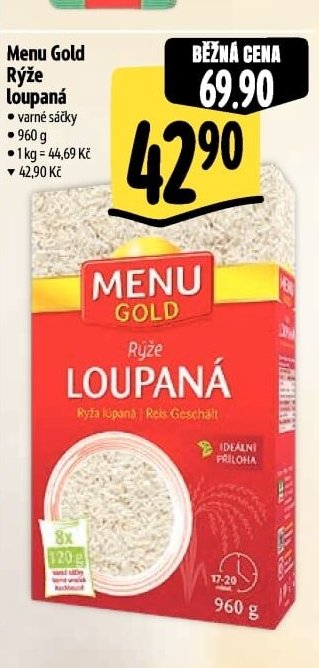 Menu Gold Rýže loupaná