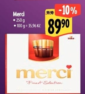 Bonboniéra Merci