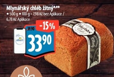 Chléb Mlynářský žitný Albert