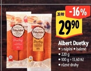 Duetky s náplní Albert