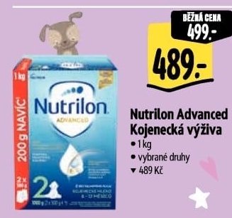 Kojenecká výživa Nutrilon Advanced