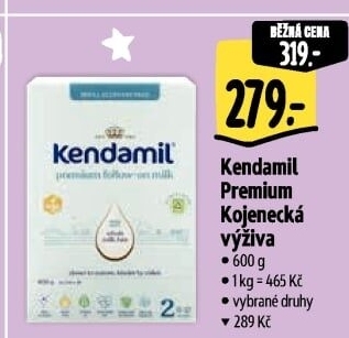 Kojenecká výživa Premium HMO+ Kendamil