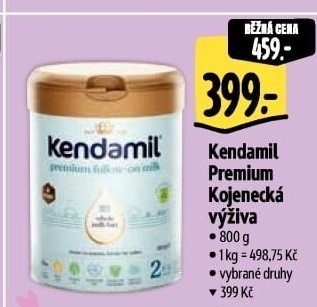 Kojenecká výživa Premium HMO+ Kendamil