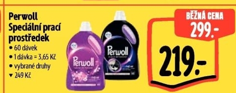Prací gel Perwoll