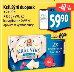 Sýr Hermelín Král sýrů
