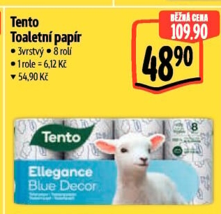 Toaletní papír 3vrstvý Tento