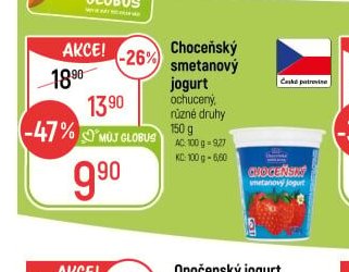 Choceňský smetanový jogurt